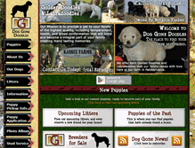 Tablet Screenshot of doggonedoodles.com